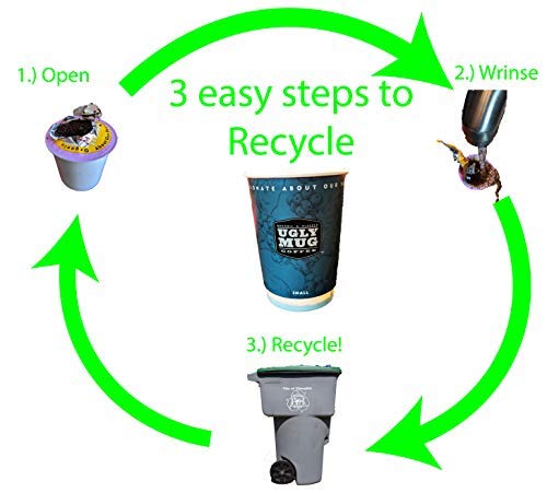 Miniatura 4 de Ugly Mug Coffee Tazas UGLY biodegradables con sabor orgánico (compatibles con Keurig)  Buttermoon, paquete de 48