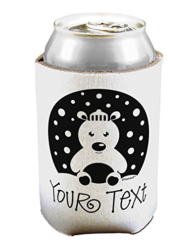 TOOLOUD Personalized Matching Polar Bear Family Design - Your Text Can/Bottle Insulator Cooler - 2 Pack