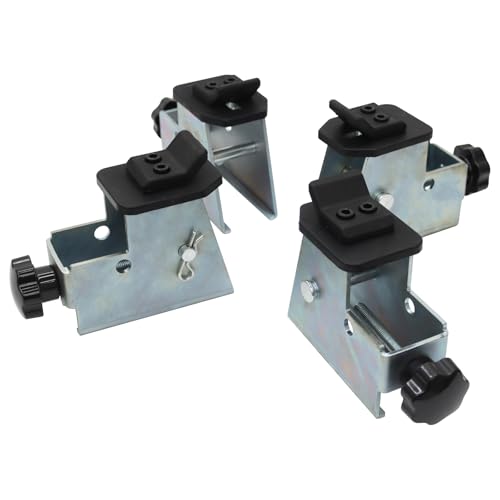 INTBUYING 4pcs Motorcycle Tire Changer Machine ATV Tire Adapter Rim Clamp Standard jaw Claw Widths of 1.73
