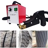 Kit d'outils de rainurage de pneus avec 11 lames U/V, machine électrique de regroover de pneu pour moto et voiture, outils de réparation de pneus