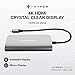 HyperDrive USB C Hub - 9-in-1 USB Hub for Laptop w/ 4K HDMI, Ethernet, 3.0 USB-A, USB C PD, MicroSD/SD, Audio Jack - Compatible with iPad, MacBook, Chromebook, Windows - Space Gray