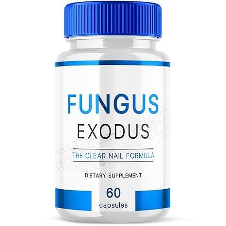 Fungus Exodus The Clear Nail Formula Pills, Fungus Nails Probiotic 60 Capsules