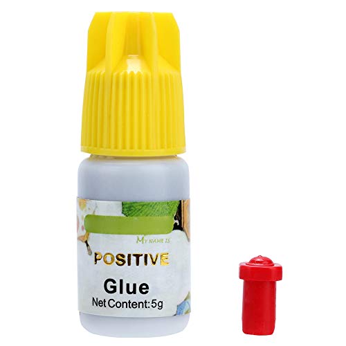 Preisvergleich Produktbild Huairdum Dauerhafte Veredelung des Wimpernklebers, geruchsneutraler Schönheitssalon für große Flaschen Langsam trocknender DIY Wimpernkleber 5g Dauerhafte 60 Tage für professionelle Wimpernkünstler