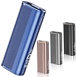 アイコス互換機 Fasoul C2 1本で2度吸い ファソウル シケモク コンパクト Q1 IQOSイルマi互換機 イルマ互換機 電子タバコ 本体 加熱式タバコ 連続18本 アイコススティック使用可能 IQOSILUMA互換機 テリア互換機 TEREA互換機 SENTIA互換機 クリーニング不要 (Tanzanite Blue)