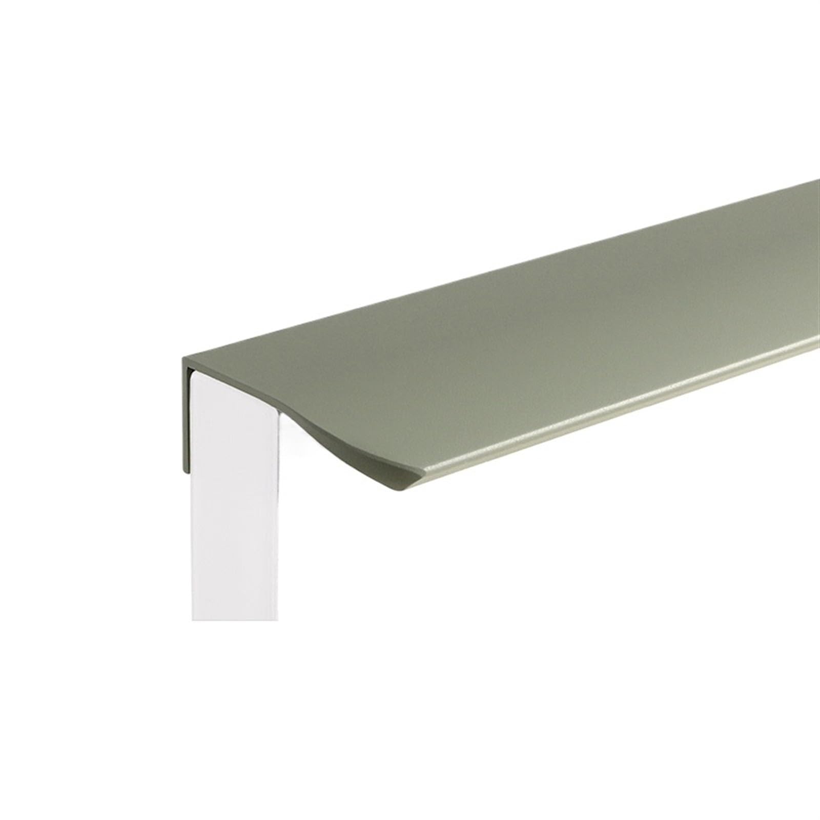Evwgnpqrv Green Arc Concealed Drawer Handles, Concealed Kitchen Cupboard Handles Aluminum Alloy Arc Multicolor 64-1200Mm(,400Mm)