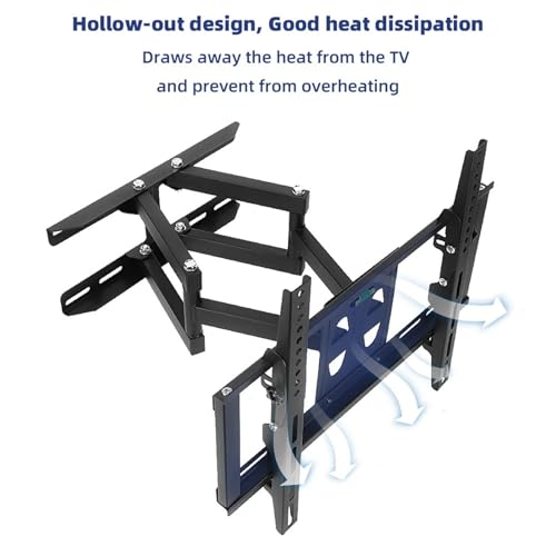 Support mural inclinable TV 26 55 pouces orientable VESA 400x400 - 7