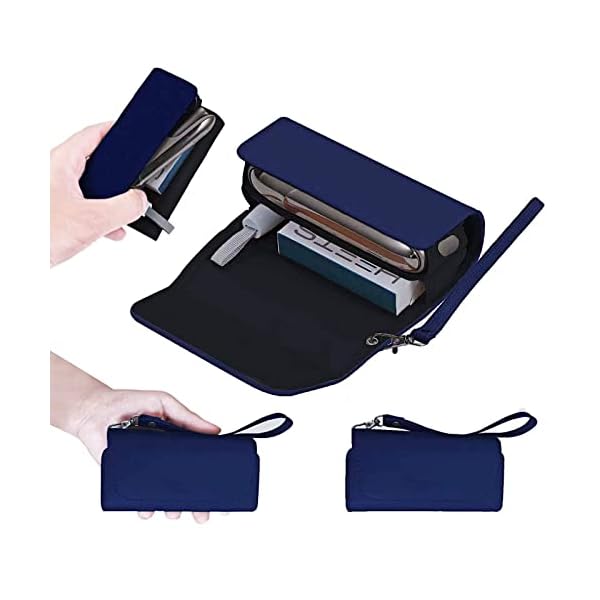 【Phantasy】Hochwertige Schutzhülle aus NAPPA Leder für IQOS 3 / IQOS 3 Duo / IQOS2.4 / IQOS2.4 Plus, Etui aus Leinen und…