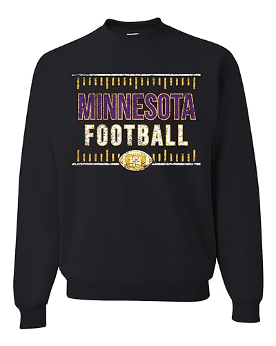 Arizona ARI Hometown City Football Fan Pride - Sudadera deportiva unisex con cuello redondo, Minnesota, X-Large