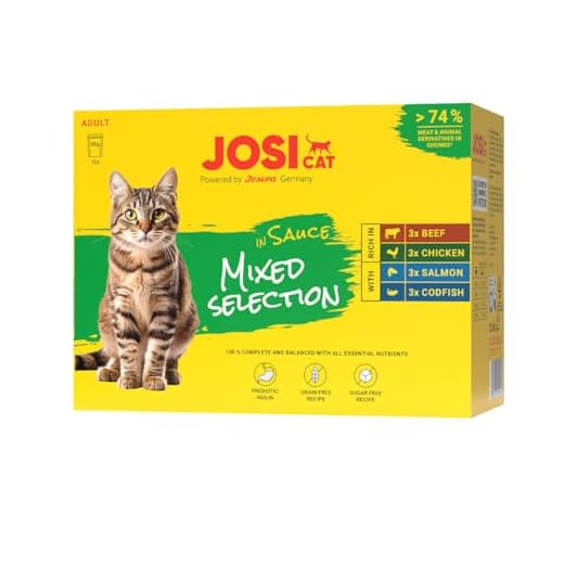 JosiCat Multipack Katzenfutter in Sauce