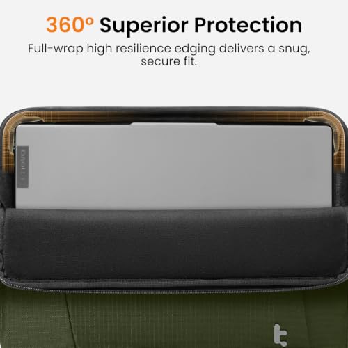 Image of tomtoc Slim & 360 Protective Laptop Sleeve for 14-inch HP Lenovo Dell Acer ASUS Samsung Laptop Chromebook, Water-Resistant Case with CornerArmor, Fits 13.5-14.4 Inch Surface Laptop Studio /6 /5 /4 /3