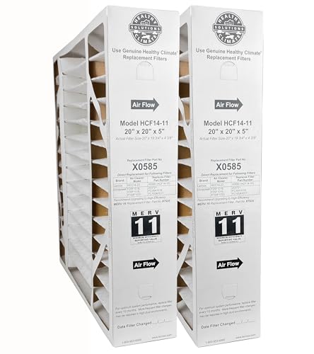 Lennox Model X0585 Air Cleaner Filter Media - 20 x 20 x 5