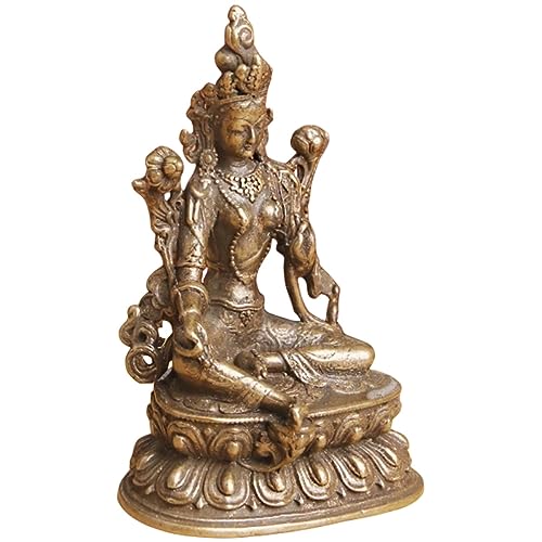 Statue Bouddha Tara Vert pour espace de méditation et décoration zen maison