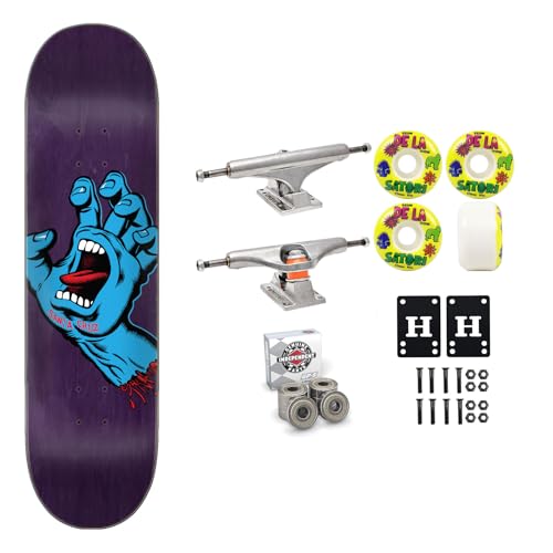 Santa Cruz Skateboard Complete Purple 8.375