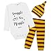 Harry Potter Baby Body Langarm, Baby Strampler Zweiteilig, Baby Overall Schlafstrampler (Burgund, 12-18 Monate)