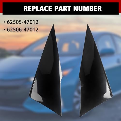 Zonfant ZON-QM-62505-47012 2 Pcs Left And Right Rear Quarter Molding Cover Compatible thumb #1