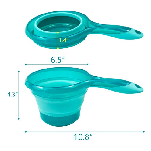 Cuillère pliante pliable finis les flacons encombrants avec cette louche eau - 3