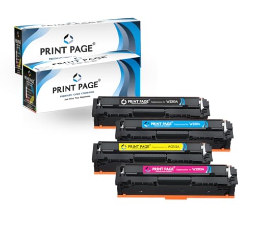 Image of 215A Toner Cartridge Compatible for Color LJ Pro Printers M155, MFP M182, MFP M183 (215A - 4 Color Combo)