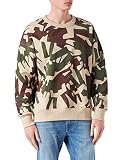 G-STAR RAW, Herren Camo Oversized Sweatshirt, Mehrfarben (dk Brick peacehand C365-D032), M