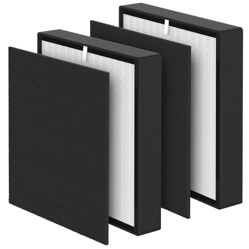 Image of BF35 H13 Grade True HEPA Replacement Filter Compatible with BreatheSmart Classic BF35 Air Cleaner Purifier for longer usage,2 x HEPA Filters + 2 x Carbon Pre-Filters