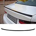DM Autoteile 14132 Set Sport-Performance Heckspoiler Hecklippe Schwarz Glanz 668 kompatibel für BMW G20 + 3M + ABE