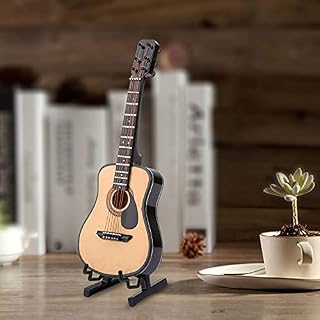 YEmirth Décor de modèle de Guitare Miniature, Affichage de modèle de Guitare en Bois Miniature Mini Ornements Artisanat… - Les Beatles, Paul McCartney, John Lennon, RIngo Starr, George Harrison YEmirth Décor de modèle de Guitare Miniature, Affichage de modèle de Guitare en Bois Miniature Mini Ornements Artisanat… – Image 5