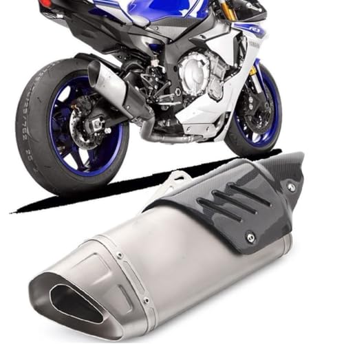Auspuffanlage für Motorrad Auspuffanlage Auspuff für Yamahá Hónda Suzukí Kawasaki BMẂ Aprilia (38-51mm)