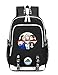 GO2COSY Anime Yuri on Ice Backpack Viktor Nikiforov Daypack Student Bag School Bag Bookbag with USB Charging Port