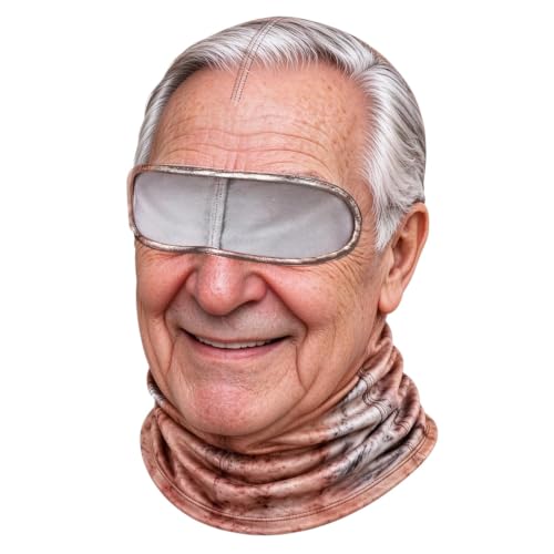 Christmas Masks for Adults 3D Printed Realistic Balaclava Old Man Ski Mask - image 1
