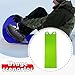 Yiju Snow Slide Mat, Flying Carpet, Winter Flexible Snow Sled Roll up Sled for Snowboarding Skiing Accessories Outdoor Sports Ski, Green