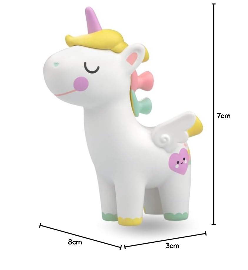 Triciclo Dundun Unicorn – Iris, Mit Austauschbaren Teilen | Kreatives Spielzeug Für Einhorn-Fans