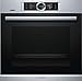 Produktbild Bosch HRG636XS7 Backofen (Elektro / Einbau) / 59.4 cm / Home Connect Funktion (WLAN) / Klapptür, Backofentür, gedämpft, vollgedämpft / HomeConnect