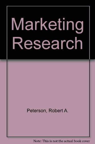Marketing Research 0256037116 Book Cover