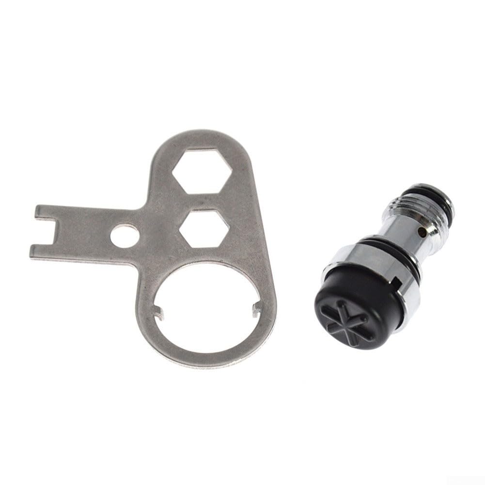 Diving Inflator Core for BCD Power K-Valve Sidemount Setups Brass Material Lightweight Design for Reliable Inflation and Deflation Control (Spool tool)