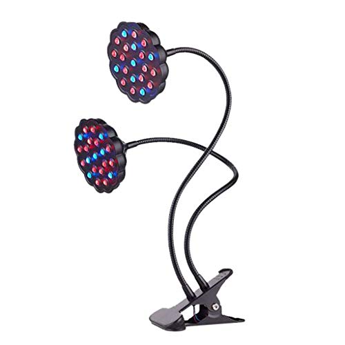 ZJX-F LED Plant Growth Light, Clip Lights Greenhouse Plant Fill Light, USB Double Head Gooseneck 20W Indoor Potted Plant (Size : 20w)