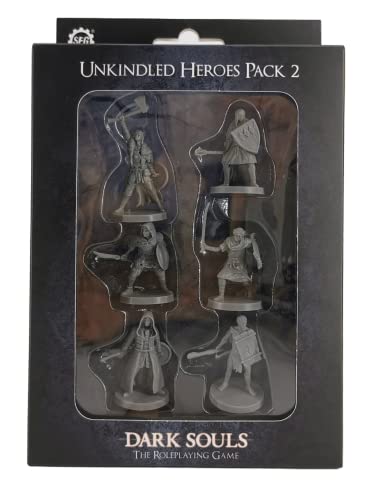 Dark Souls The Role Playing Game: Unkindled Heroes Pack 2 Miniatures & Stat Cards