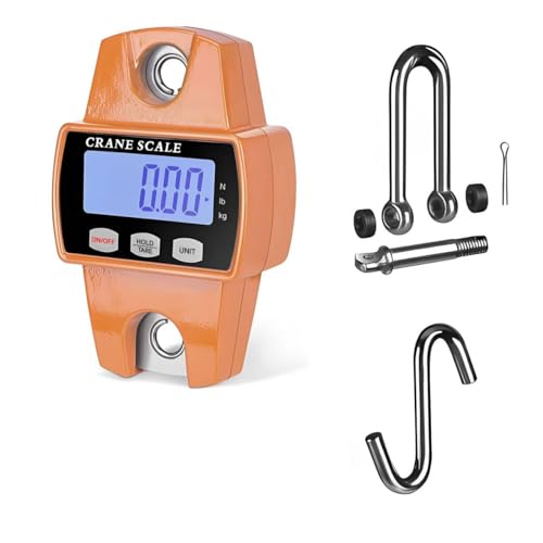 Qumox Báscula digital colgante de 660 libras