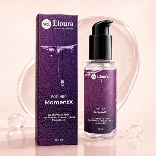Image of MomentX Water Based Lube for Women - 100ml | Fertility Friendly Lubricant Gel | pH Balanced, Non-Sticky & Stain Free | Silicone & Paraben-Free | Dermatologically Tested Lubricant Gel for women