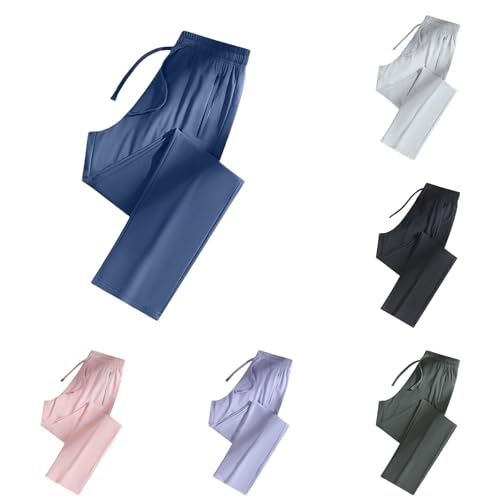 Image of Ice Silk Pants for Women Plus Size Quick Dry Athletic Pant Sports