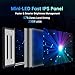 KTC 27 Inch 4K Mini LED Monitor, Fast IPS, HDR1000 160Hz 144Hz Gaming Monitor, Speakers, Type-C 90W, HDMI/DP/USB, Swivel/Height/Pivot/Tilt, VESA, Vertical Monitor for Gaming & PC