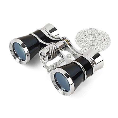 Binoculares plegables clásicos 3x25 con cuerpo metálico miniatura 2