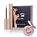 Produktbild LONGMADA 3D magnetische Wimpern mit Eyeliner, magnet Wimpern, künstliche falsche Wimpern,magnetic Eyelashes mit Zange Wasserdicht und wiederverwendbar