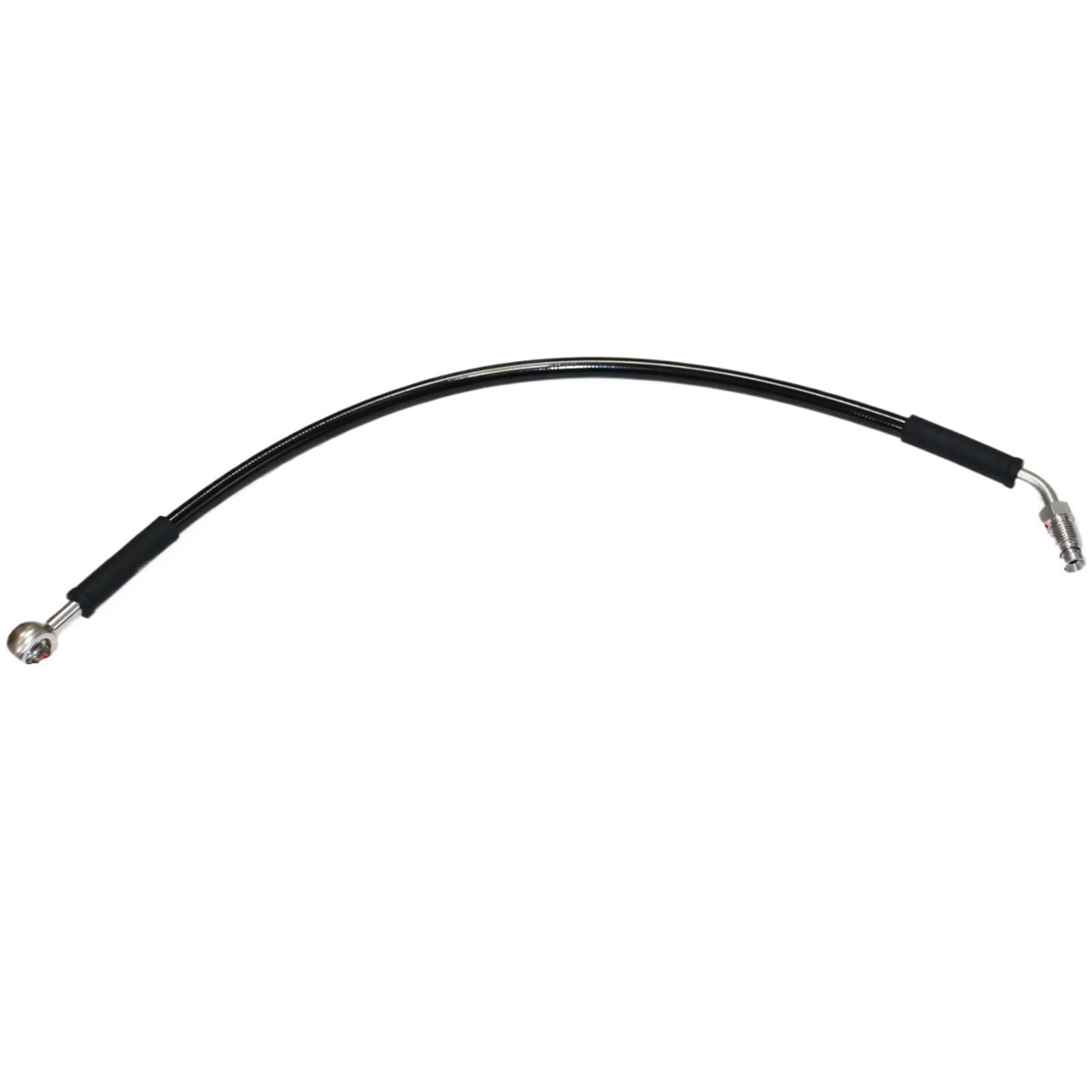 Tubo de freno trenzado de PTFE M10x1 con manguera de embrague de acero inoxidable para automovilismo