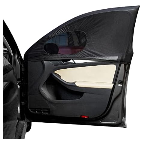 Hwanjia Car Window Shade Car Shades for Side Windows Sunscreen UV Protection Car Sunshade for Driver Family Pet on Front Seat and Baby Cover
