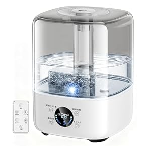 加湿器　スチーム　除菌　ミスト　新品　タイマー　加熱式 加湿器 2/8h自動OFFタイマー 噴霧 ミスト 超音波式 次亜塩素酸水