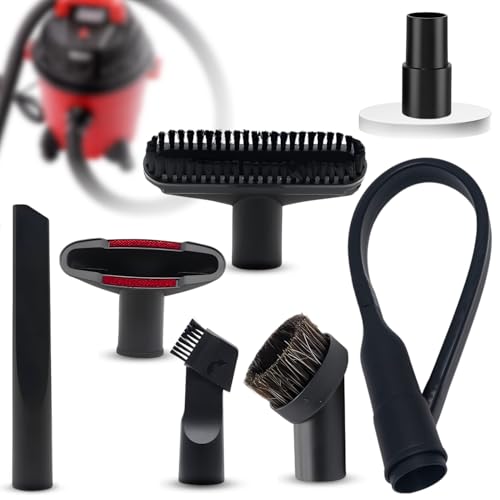 7-Pack 1.25 Inch Vacuum Brush Attachments Set