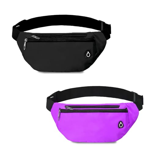 Image of Fanny Pack for Women Men,Crossbody Fanny Pack Water Resistant Sports Waist Bag Pack, Belt Bag for Travel Hiking Running