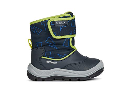 Geox Bottines bébé garçon FLANFILBOYWPF 2 bleu pour premiers pas