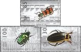 Erhaltung: gestempelt Prophila Collection Liechtenstein 1457-1459 (kompl.Ausg.) gestempelt 2007 Seltene Käfer (Briefmarken für Sammler) Wirbellose Tiere Sonstige (Insekten, Schnecken, Bienen …)