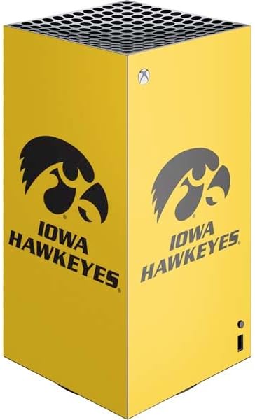 Skinit Decal Gaming Skin Compatible with Xbox Series X Digital Edition Console - Officially Licensed University of Iowa Design