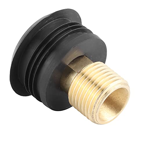 Urinal Inlet Spud Drain Pipe Connector Urinal Connector Easy Install Pure CopperRubber Excellent Sealing Property for Restaurant Toilet